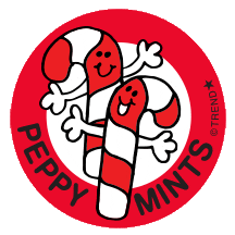 Jumping Candy Cane Sticker by TREND enterprises, Inc.