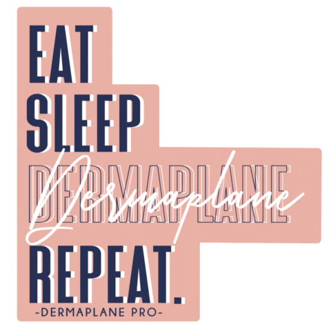 dermaplanepro giphyupload spa esthetician aesthetician Sticker