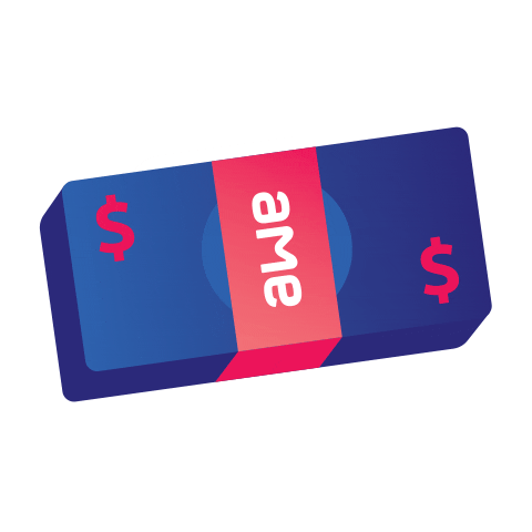 useamedigital giphyupload cashback ame amedigital Sticker