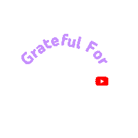 Fall Thank You Sticker by YouTube