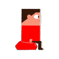 Animation Rock Sticker