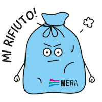 ecohera no green nope trash Sticker