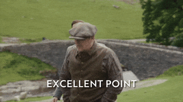 Good Point Touche GIF by All Creatures Great And Small