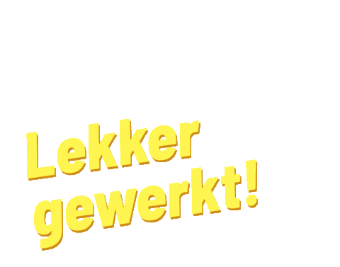 Werk Duim Omhoog Sticker by Tempo-Team
