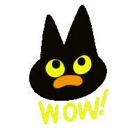 Cat Wow Sticker