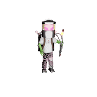 Aliens Torch Sticker by agenci