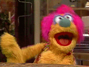 Excited Sesame Street GIF by Muppet Wiki