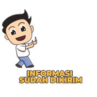 Informasi Sudah Dikirim Sticker by smileconsulting_Id