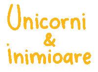 Andreeaillustration Unicorni Sticker