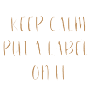 Quote Sticker by Little Label Co