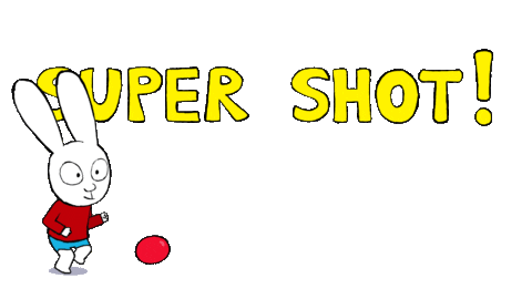 Super Cool Goal Sticker by Simon Super Rabbit