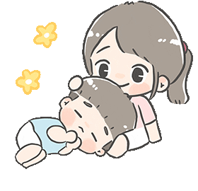 Couple 摸頭 Sticker by ChuChu X BoBo