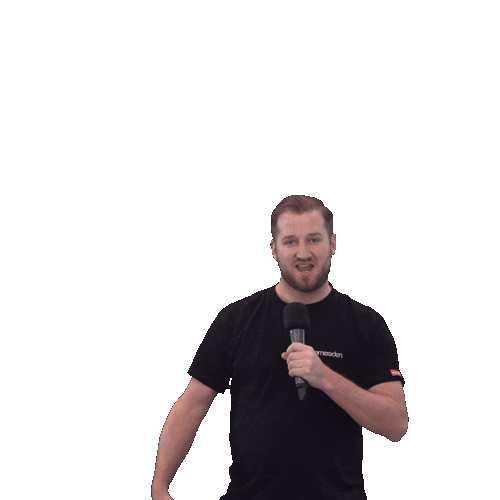 Mic Dancing Sticker by Cameraden Media