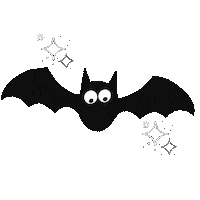 Chauve Souris Halloween Sticker
