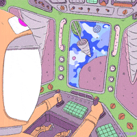 Space Fox GIF by Animation Domination High-Def