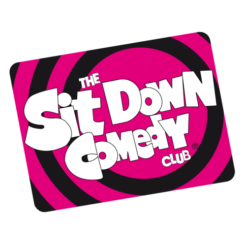 SitDownComedyClub comedy laugh comedian brisbane Sticker