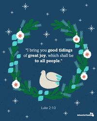 AdventistHealth christmas good tidings GIF