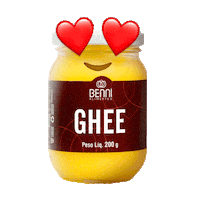 bennialimentos ghee benni manteiga ghee ghee benni Sticker