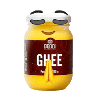 bennialimentos ghee benni manteiga ghee ghee benni Sticker