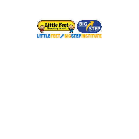 littlefeetgroup little feet big step littlefeet bigstep Sticker