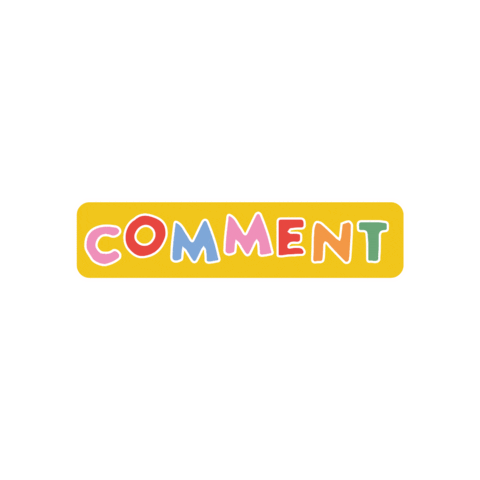 Comment Sticker by Cosatto