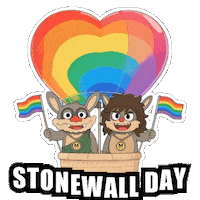 Rainbow Love Sticker