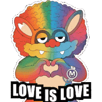 Love Is Love Rainbow Sticker