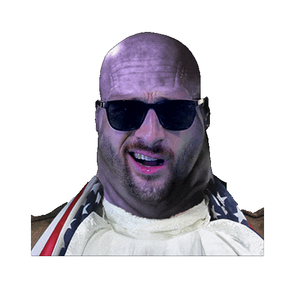 Bald Head Sticker