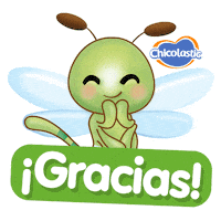 Chicolastic cartoon kids thanks bear Sticker