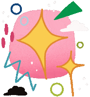 amcaart star sparkle bb sparkly Sticker