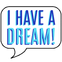 Martin Luther King Jr Emoji Sticker by Animanias