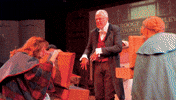 Christmas Holiday Scrooge GIF by Chance Theater
