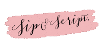 Lettering Calligraphy Sticker by sipandscript