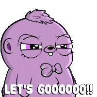 Lets Go Sticker by Fugz Official