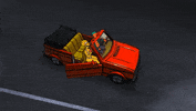 Brontomus happy sexy travel car GIF