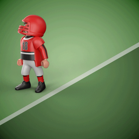 Super Bowl Football GIF by PLAYMOBIL