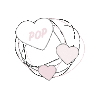 Heart Coeur Sticker by popandpartners