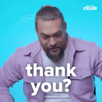 thank you?