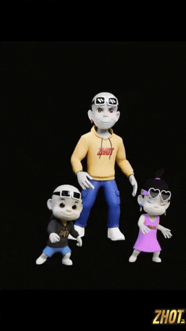 Animation 3D GIF by Zhot