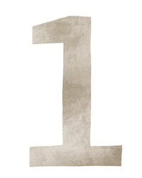 Countdown Number Sticker by Daniela Nachtigall