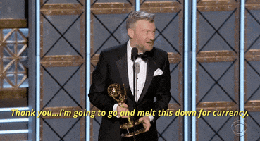 charlie brooker thank you GIF by Emmys