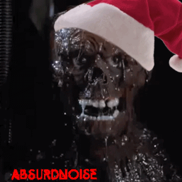 Christmas Horror GIF by absurdnoise