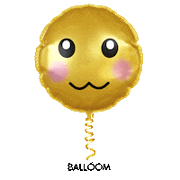 balloom happy fun birthday wink Sticker