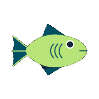 angry fish Sticker by Adrien Ghenassia
