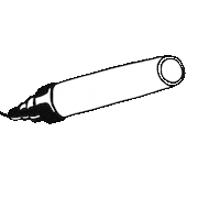 Tabas love graffiti marker calligraphie Sticker