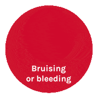 Symptoms Bleeding Sticker by Leukaemia Care