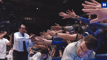 College Basketball Hoops GIF by Duke Men's Basketball