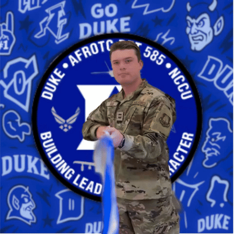 DukeAFROTC giphyupload duke airforce rotc GIF
