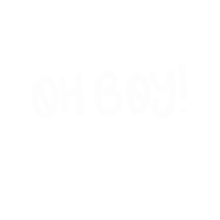 Oh Boy Sticker