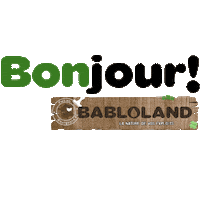 Bonjour Hello Sticker by Babloland
